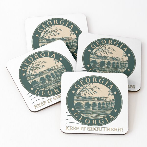 Item preview, Georgia Postal seal design designed and sold by Island Gift Lounge.