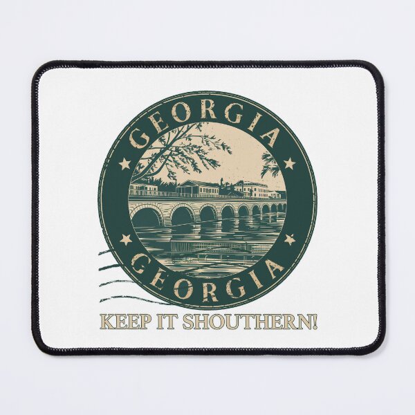 Item preview, Georgia Postal seal design designed and sold by Island Gift Lounge.