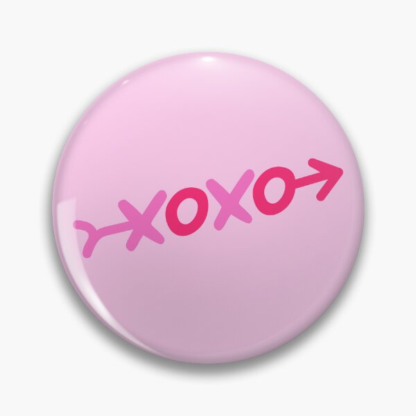 Item preview, Cute XO Hearts and Kisses Valentine's Day Arrow designed and sold by The Japanese Sticker Shop.