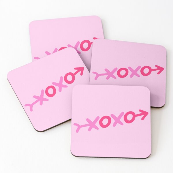Item preview, Cute XO Hearts and Kisses Valentine's Day Arrow designed and sold by The Japanese Sticker Shop.