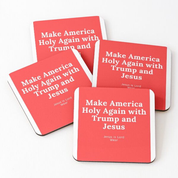 Item preview, Trump Jesus holiness designed and sold by Jesus is Lord Wear.