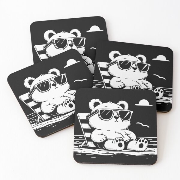 Item preview, Bear-y Fun in the Sun: A Beach Adventure designed and sold by Panda_Store.