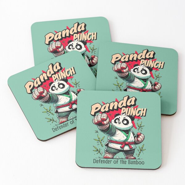 Item preview, Panda Punch Defender of the Bamboo Funny Kung Fu Panda Martial Arts designed and sold by Matt_Smith.