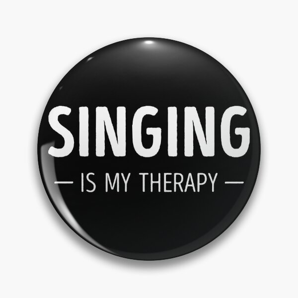 Item preview, Singing Is My Therapy Funny Singing Lover designed and sold by RareBunny.
