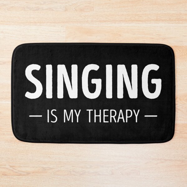Item preview, Singing Is My Therapy Funny Singing Lover designed and sold by RareBunny.