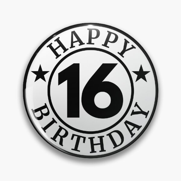 Item preview, Happy 16th Birthday | Celebrating 16 Years designed and sold by highflycrafts.