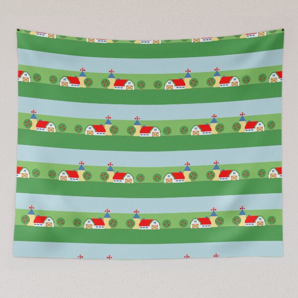 Item preview, Country Landscape Pattern designed and sold by Quijote-.