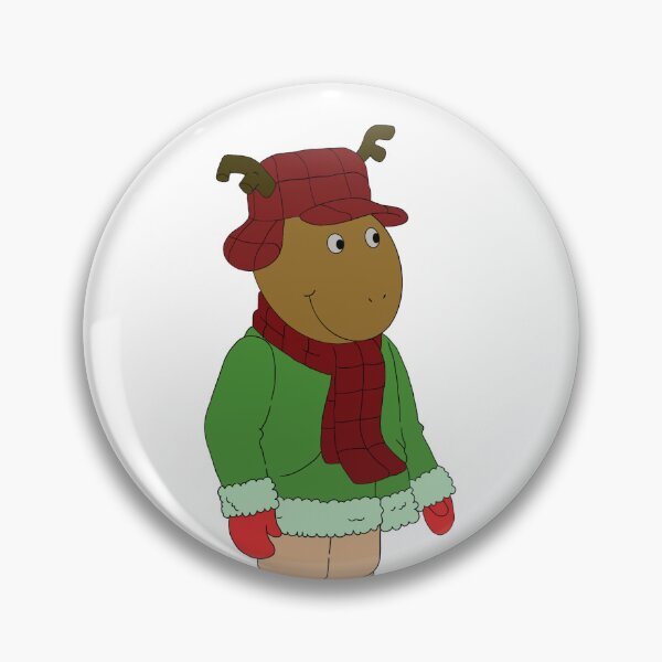 Item preview, George - Arthur's Winter Snow Day designed and sold by cml-stickers.