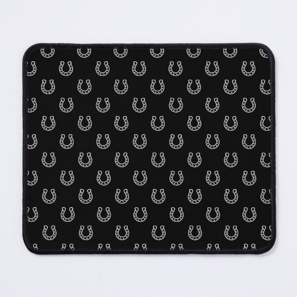 Item preview, White Horseshoes Pattern for Colored Background designed and sold by Quijote-.
