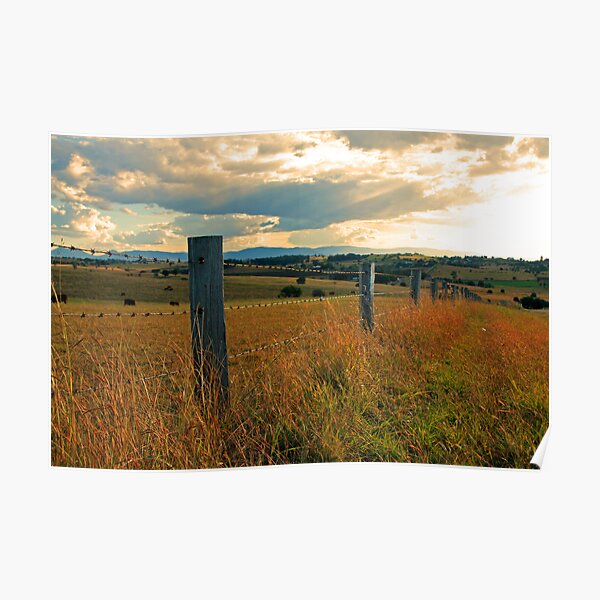 Fence Posts Poster