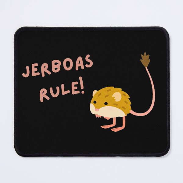 Item preview, Jerboas Rule" - Cute Cartoon Design designed and sold by CraftyrCreator.