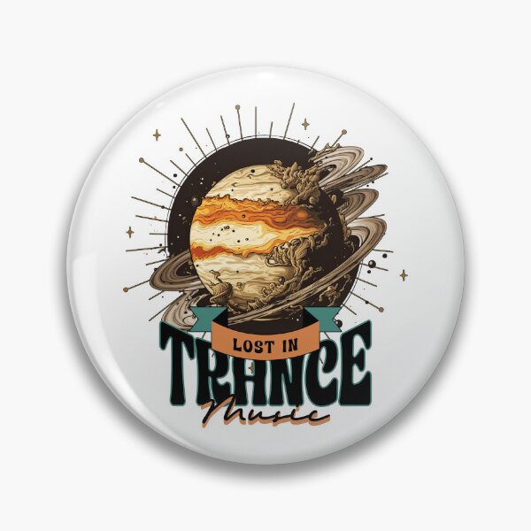 Item preview, TRANCE  - Lost In Planet trance (Black)  designed and sold by Discothreadz.