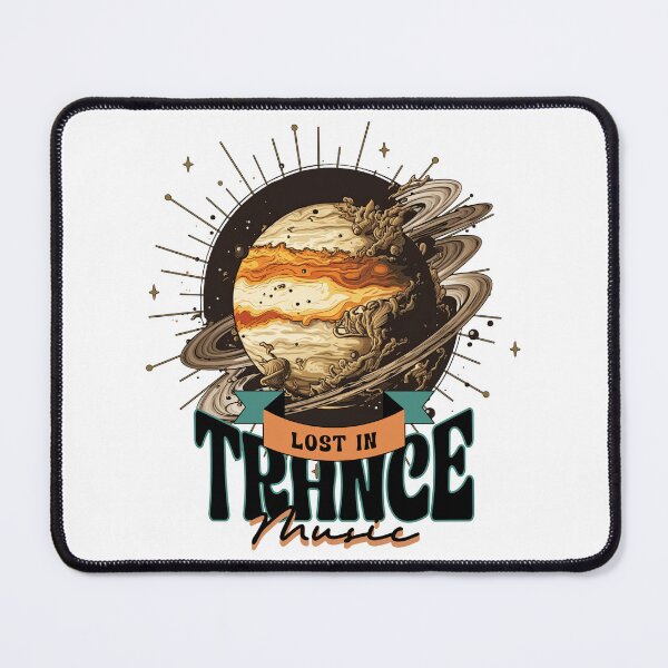 Item preview, TRANCE - Perdido en el planeta trance (Negro) designed and sold by Discothreadz.