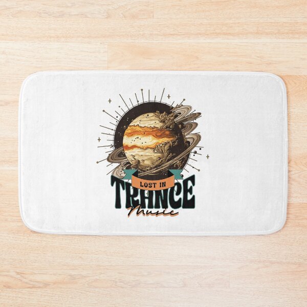 Item preview, TRANCE  - Lost In Planet trance (Black)  designed and sold by Discothreadz.