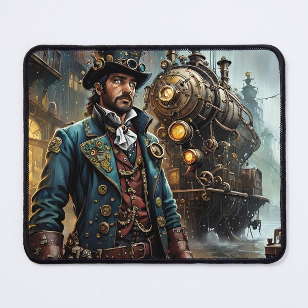 Item preview, steampunk jigsaw puzzles designed and sold by Random Designs.