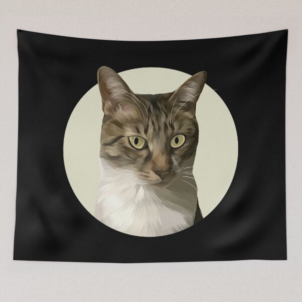 Item preview, Pet Cat portrait  designed and sold by Craftsanity.