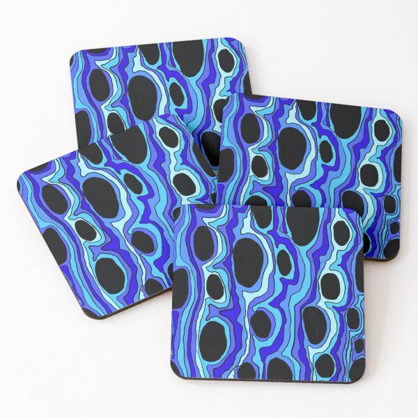 Item preview, Tonal Blue River Rocks designed and sold by AnTartstudios.