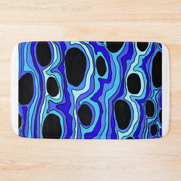 Item preview, Tonal Blue River Rocks designed and sold by AnTartstudios.