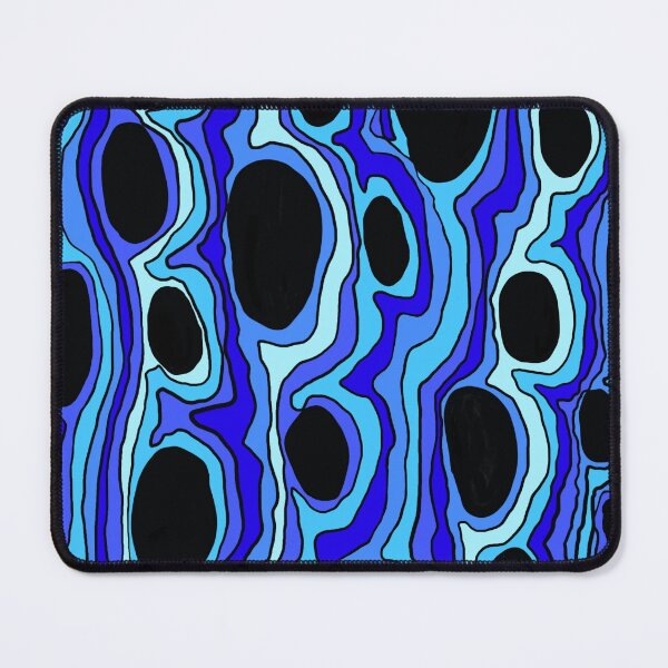 Item preview, Tonal Blue River Rocks designed and sold by AnTartstudios.