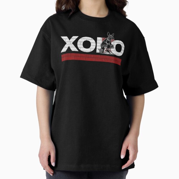 Vista previa del artículo con la obra «Diseño de perro mexicano sin pelo Xoloitzcuintli, regalo único para amantes de los perros, arte de perro hipster, diseño de perro de estilo callejero, decoración canina de moda», diseñado y vendido por Xolo Merch.