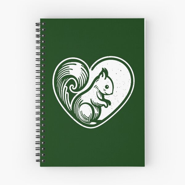 Item preview, Heart-Shaped Squirrel Illustration – Perfect for Valentine’s Day and Squirrel Lovers designed and sold by Teemaniac.