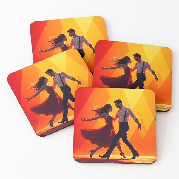 Item preview, Couple dancing passionately in spotlight   designed and sold by Koalangel.