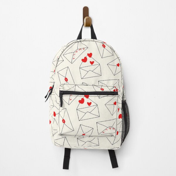 Item preview, Love Letter Print - Red, Cream and Black designed and sold by FloralMural.