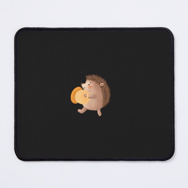 Item preview, Cute design with a hedgehog playing cymbals designed and sold by volhakaliaha.