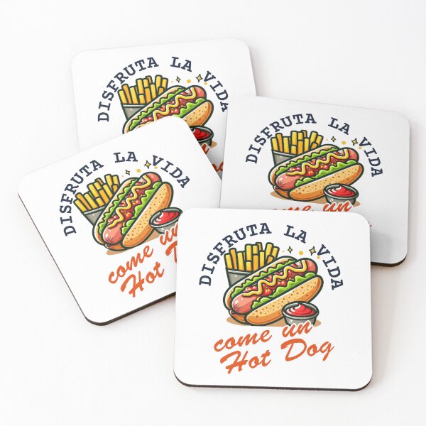 Item preview, Enjoy life... Eat a Hot Dog designed and sold by DibuHumor.