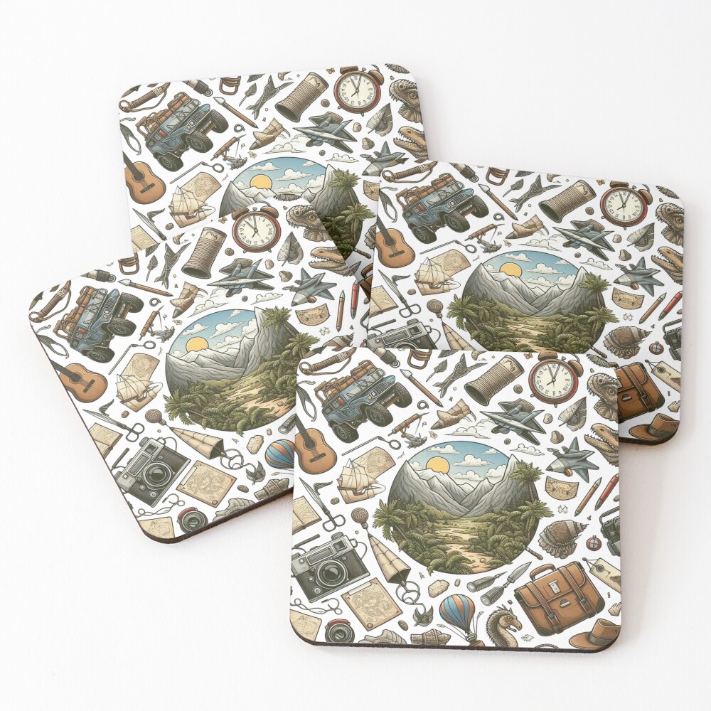 Item preview, Coasters (Set of 4) designed and sold by MT-Hub.