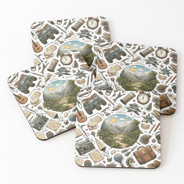 Item preview, Adventure Pattern Design designed and sold by MT-Hub | Art for Every Soul.
