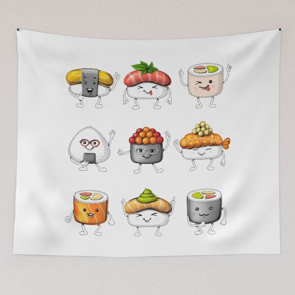 Item preview, Funny Sushi designed and sold by underheaven.