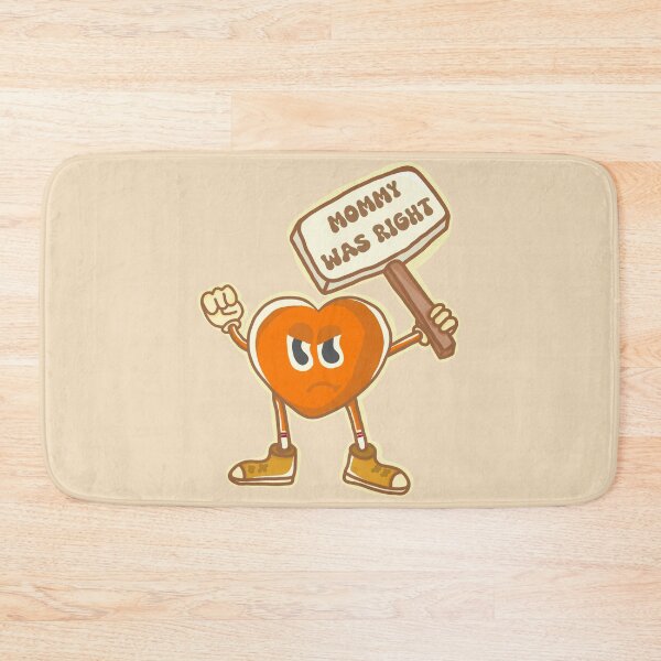 Item preview, Mommy was right - Retro Heart Mascot Design designed and sold by petiteToulon.