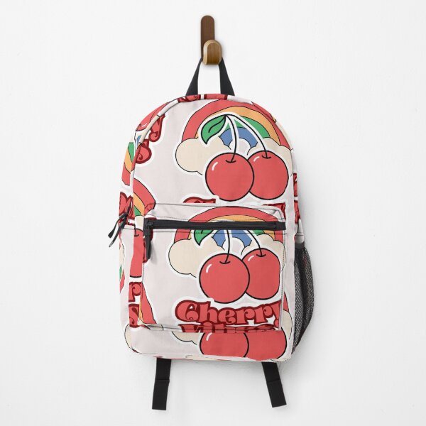 Item preview, Cherry Vibes Under Rainbow Skies With Red Cherries designed and sold by SplashTastic.