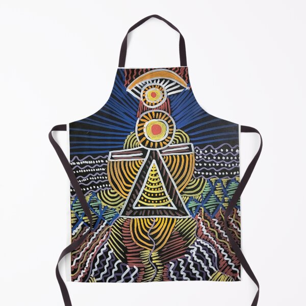 Item preview, Tanit goddess original painting designed and sold by Goddess Channel.