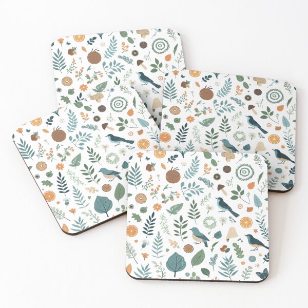 Item preview, Cute nature theme pattern designed and sold by MT-Hub | Art for Every Soul.