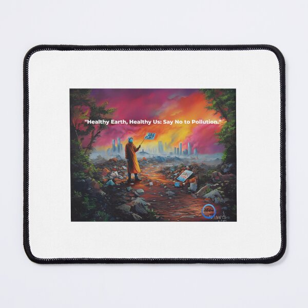 Item preview, Healthy earth free pollution,ò designed and sold by jollyfy2025.
