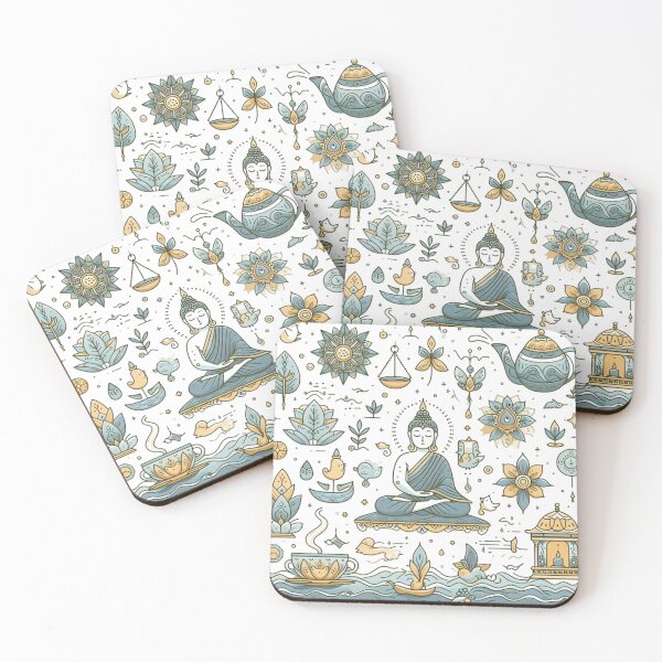 Item preview, calm theme pattern designed and sold by MT-Hub | Art for Every Soul.