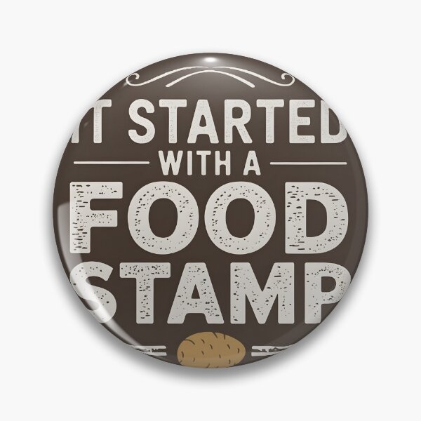 Item preview, Started with a Food Stamp designed and sold by wzetart.