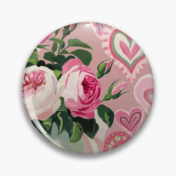 Artikelvorschau, Moderne Romantik Weiße Vase mit Rosen Herzen entworfen und verkauft von Tamas Das.