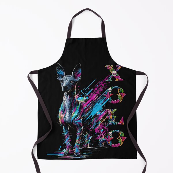 Item preview, Xoloitzcuintli Mexican Hairless Dog Design, Colorful Xoloitzcuintli Art, Unique Dog Lover Design, Vibrant Dog Illustration, Dog Gifts designed and sold by Xolo Merch.