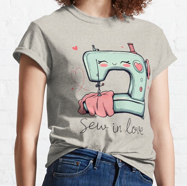 Item preview, Cute Kawaii Sewing Machine - Valentine Sewing  designed and sold by BNCH44.