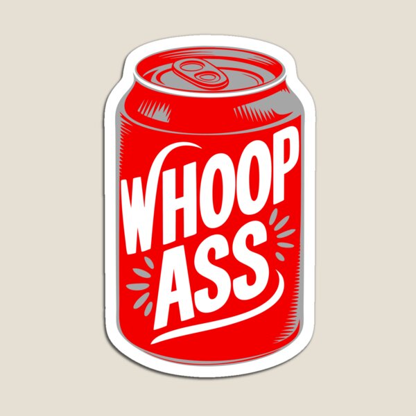 Artikel-Vorschau von Lustiges Öffnen Sie eine Dose Whoop Ass Can Retro Wortspiel Geschenk, designt und verkauft von w1ckerman.