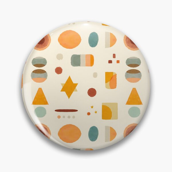 Artikelvorschau, Pastellfarbene minimalistische Aquarellformen, böhmische schlichte erdige Wohndekoration, einfache geometrische moderne einfache Designs, abstraktes skandinavisches rustikales Muster entworfen und verkauft von Kintsugi99.