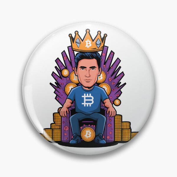Item preview, Crypto King designed and sold by memeguy2000.
