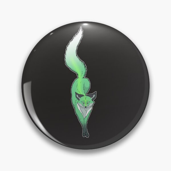 Item preview, Celestial Fox (light green) One designed and sold by fbartstudio.