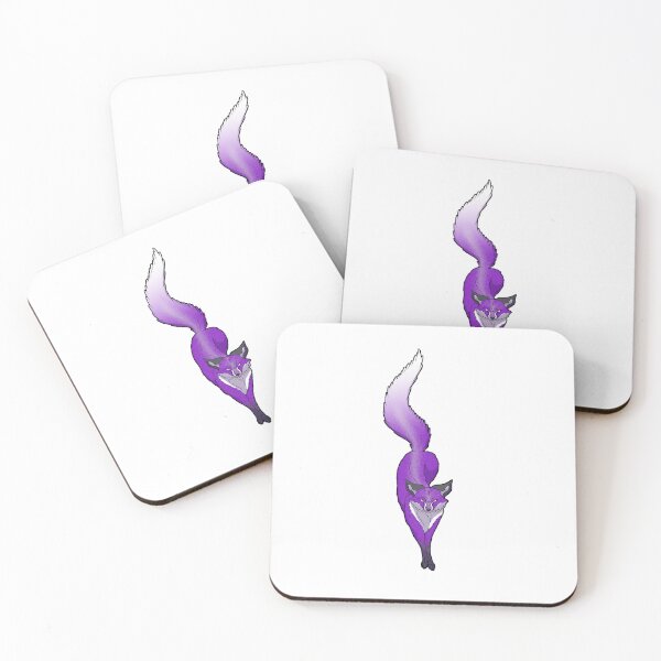 Item preview, Copy of Celestial Fox (purple) One designed and sold by fbartstudio.