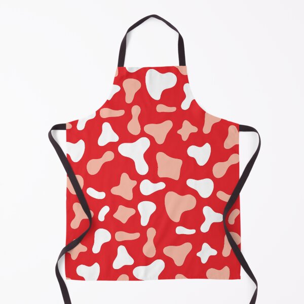 Item preview, Pink White Cow Pattern on Red Cow | Holstein Cow Pattern designed and sold by PatternPen.