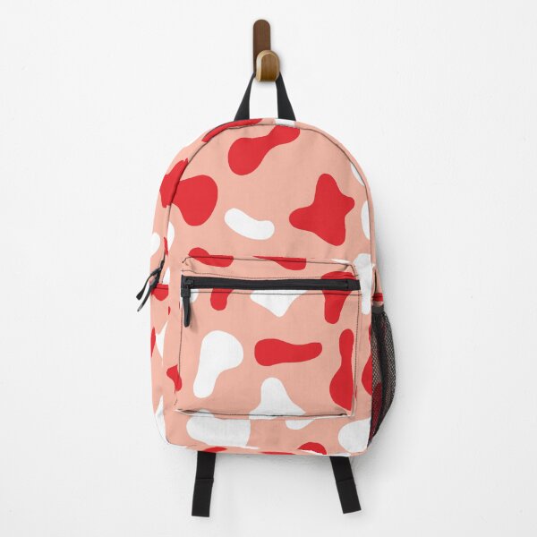 Item preview, Red White Cow Pattern on Pink Cow | Holstein Cow Pattern designed and sold by PatternPen.