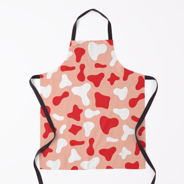 Item preview, Red White Cow Pattern on Pink Cow | Holstein Cow Pattern designed and sold by PatternPen.